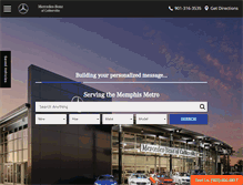 Tablet Screenshot of mbcollierville.com